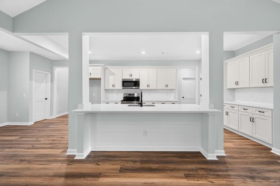 Furnished interior view inside a new home in , Commerce (Image 11).