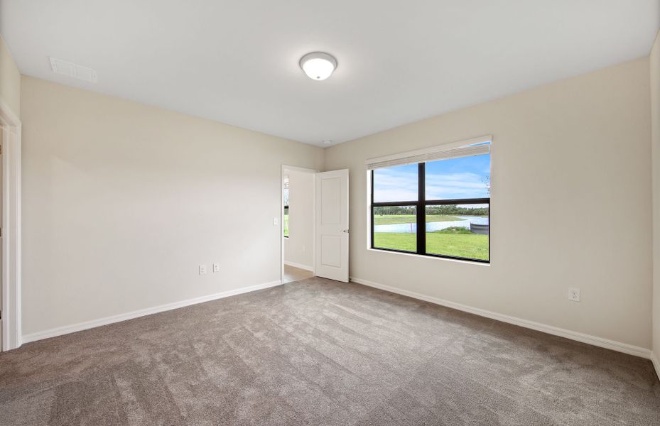 Owner's suite with large window