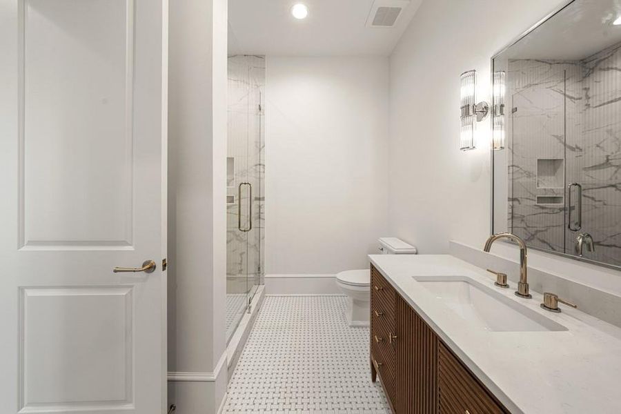 Furnished interior view inside a new home in , Milton (Image 80).