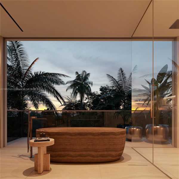 Exterior details and patio area of a home in , Miami (Image 26). Exterior details and patio area of a home in , Miami (Image 26).