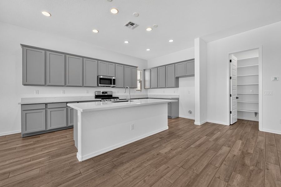 Furnished interior view inside a new home in Combs Ranch, San Tan Valley (Image 9).
