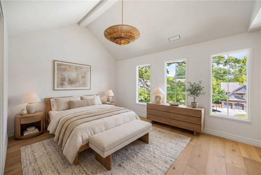 Furnished interior view inside a new home in , Brookhaven (Image 51).