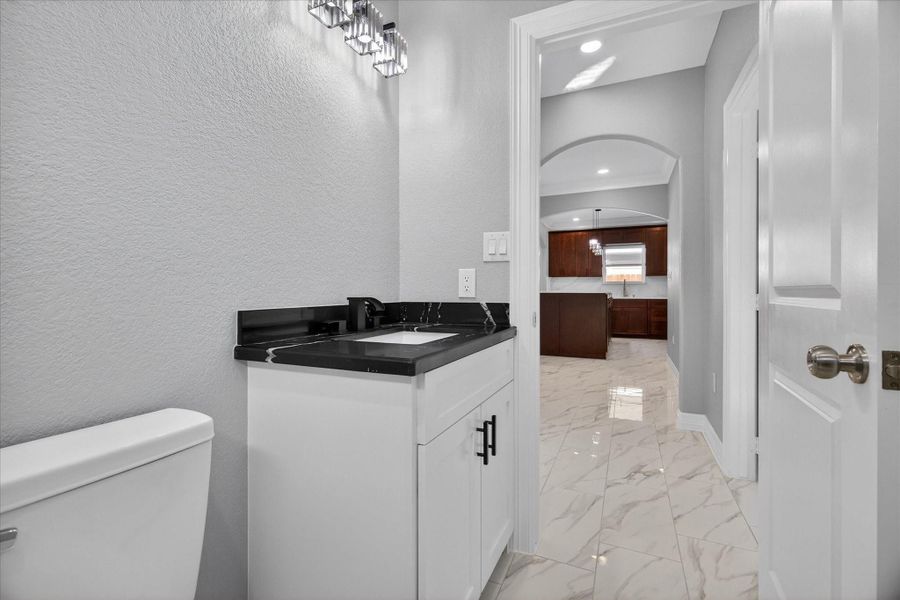 Furnished interior view inside a new home in , Houston (Image 9).