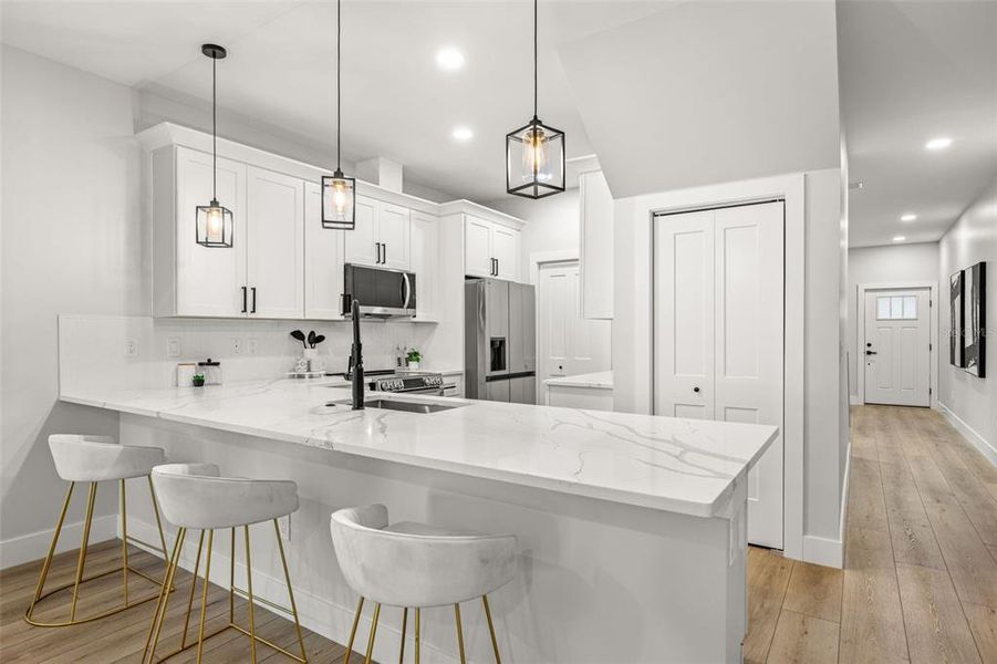 Furnished interior view inside a new home in , Tampa (Image 13). Furnished interior view inside a new home in , Tampa (Image 13).