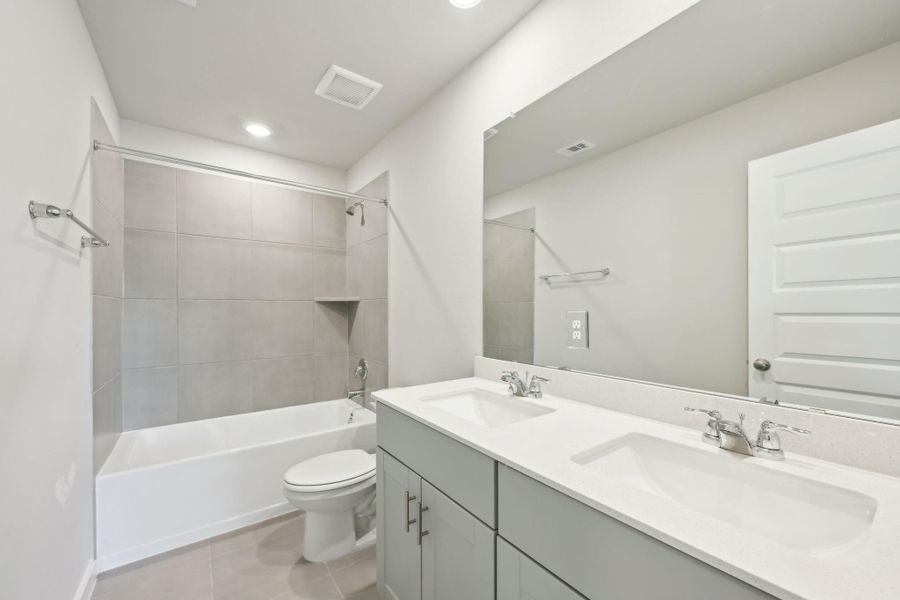 Photo is not of the actual home but is an inspirational photo of builder’s model home and may depict options, furnishings, and/or decorator features that are not included.