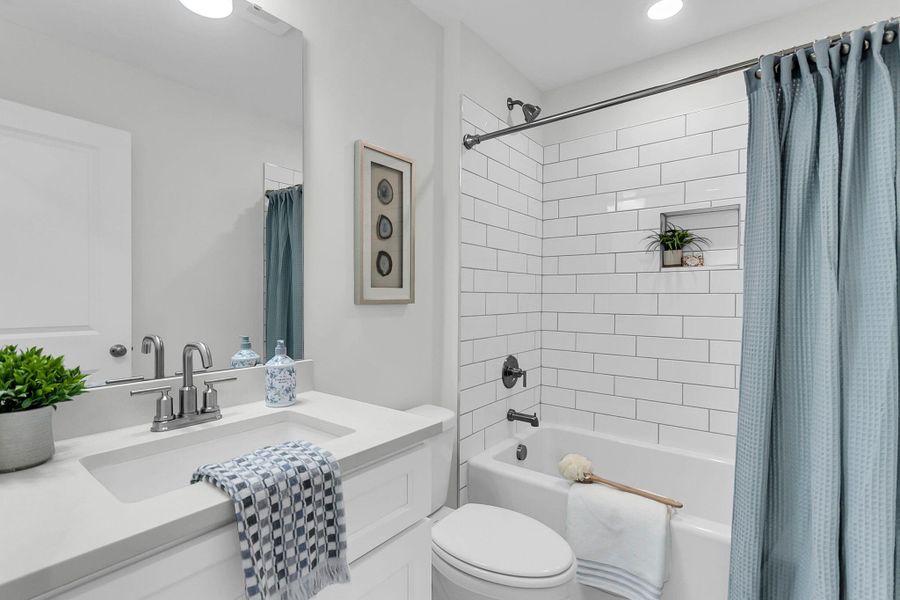 Furnished interior view inside a new home in , Charleston (Image 16).