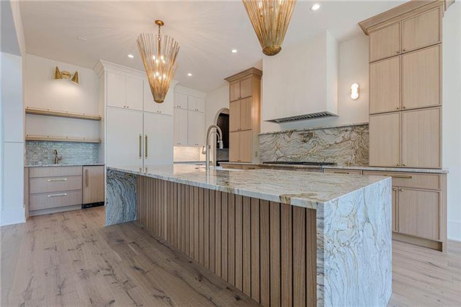 Furnished interior view inside a new home in , Canton (Image 39).