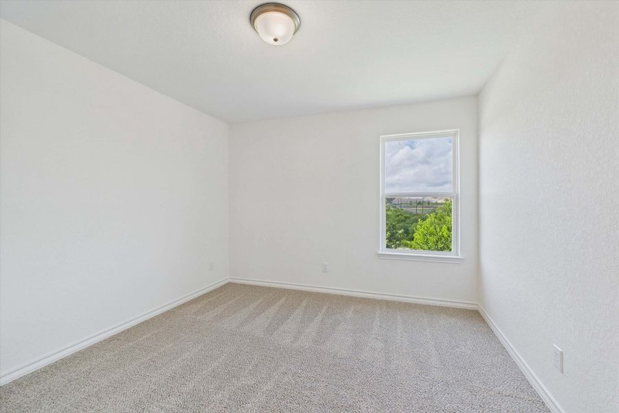 Representative unfurnished interior of a home built from the The Danbury I by Davidson Homes LLC in The Reserve at Potranco Oaks, Castroville (Image 21).