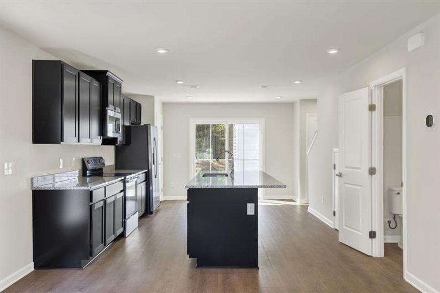 Furnished interior view inside a new home in Royal Oaks Single-Family Homes, Hardeeville (Image 4).