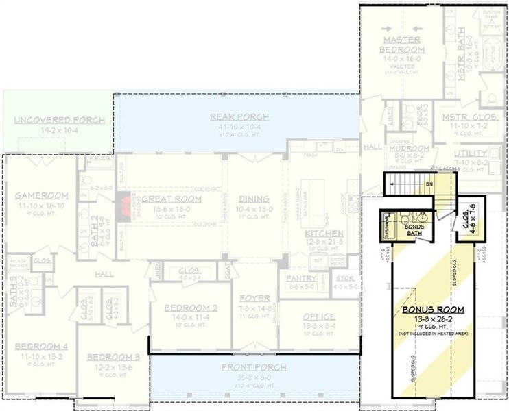 2D floor plan layout of this home in , Corsicana, TX (Image 3). 2D floor plan layout of this home in , Corsicana, TX (Image 3).
