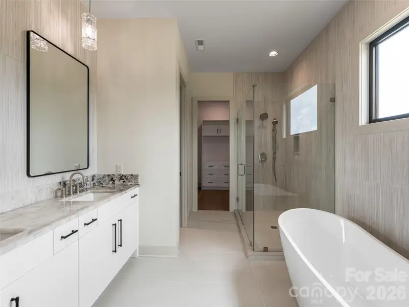 Furnished interior view inside a new home in , Hendersonville (Image 18).