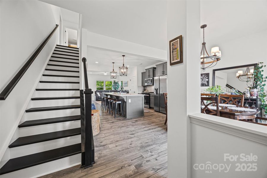 Furnished interior view inside a new home in , York (Image 14).