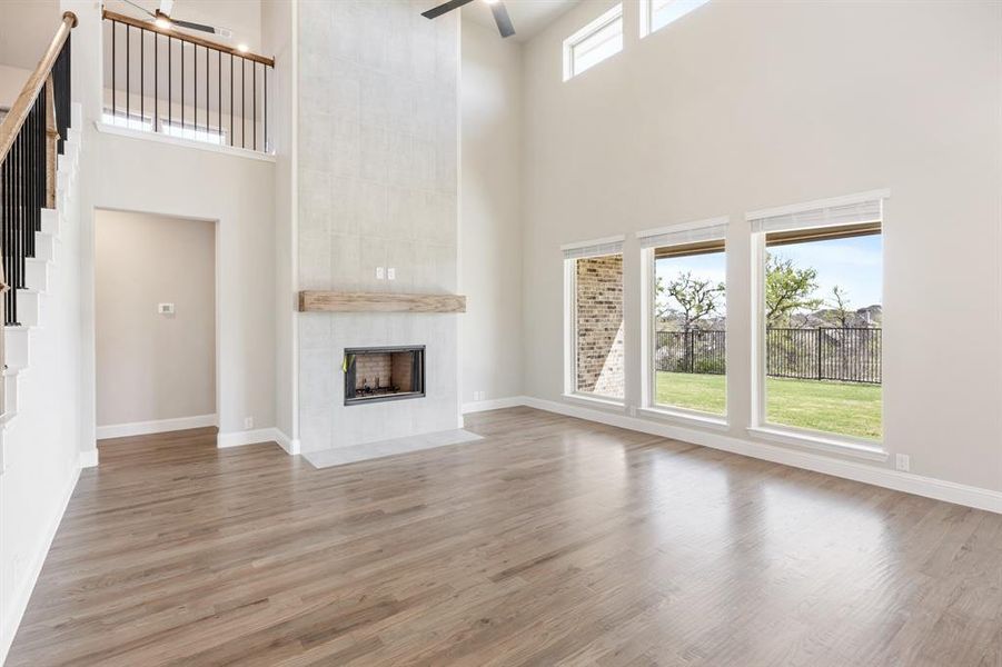 Spacious, unfurnished interior of a new home in Timberbrook, Justin (Image 36).