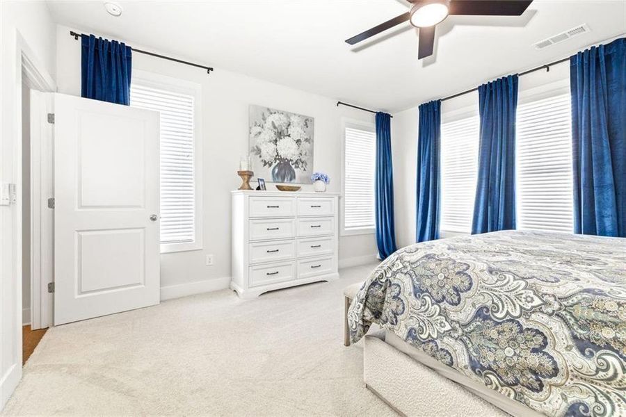 Furnished interior view inside a new home in , Cumming (Image 29).