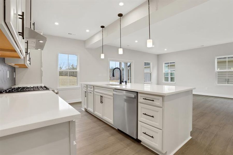 Furnished interior view inside a new home in Crystal Falls, Dawsonville (Image 7).