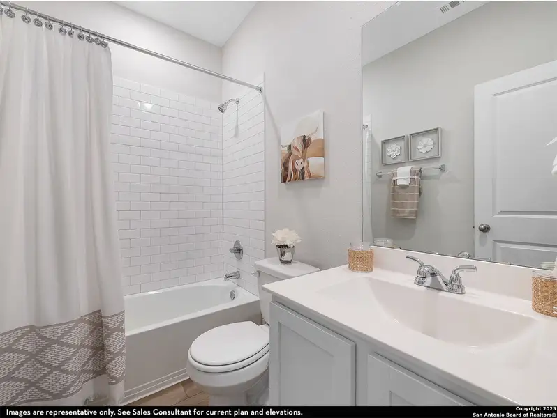 Furnished interior view inside a new home in Garden Grove, San Antonio (Image 10).