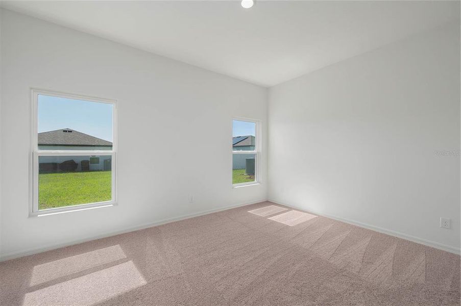 Spacious, unfurnished interior of a new home in Gum Lake Preserve, Lake Alfred (Image 9). Spacious, unfurnished interior of a new home in Gum Lake Preserve, Lake Alfred (Image 9).