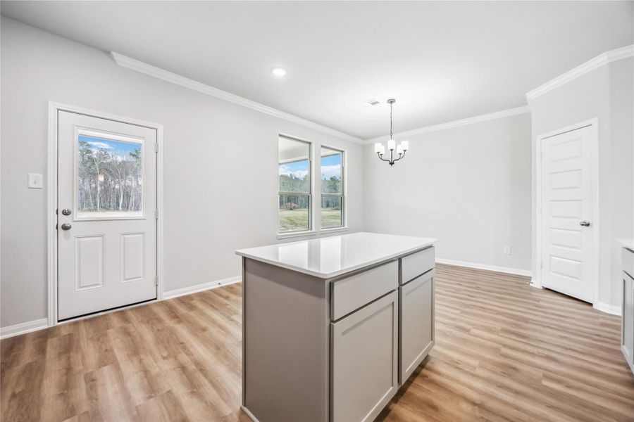 Furnished interior view inside a new home in Barton Place, Cleveland (Image 4).