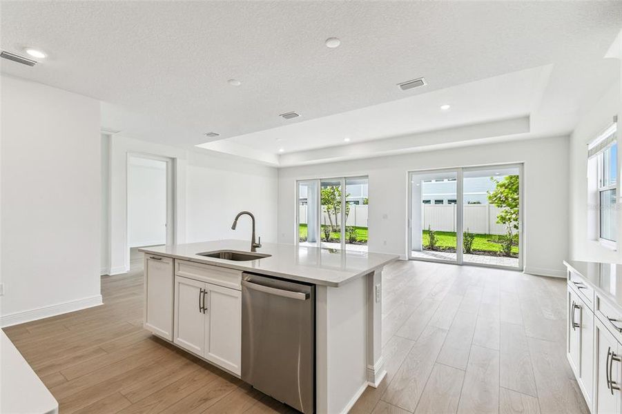 Furnished interior view inside a new home in Hawkstone, Sarasota (Image 4).