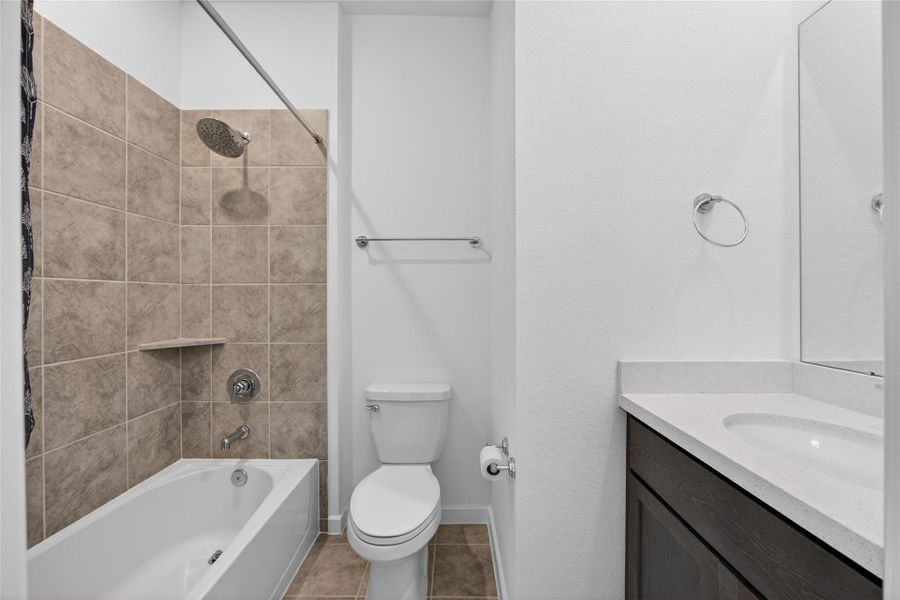 Furnished interior view inside a new home in Trillium, Richmond (Image 7). Furnished interior view inside a new home in Trillium, Richmond (Image 7).