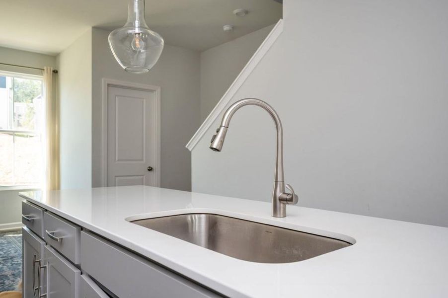 Close-up of interior finishes inside a home in , Atlanta (Image 22).
