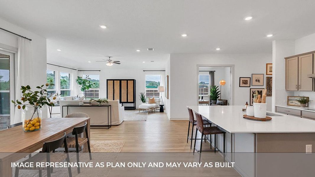 Furnished interior view inside a new home in Rosenbusch Ranch, Leander (Image 21). Furnished interior view inside a new home in Rosenbusch Ranch, Leander (Image 21).