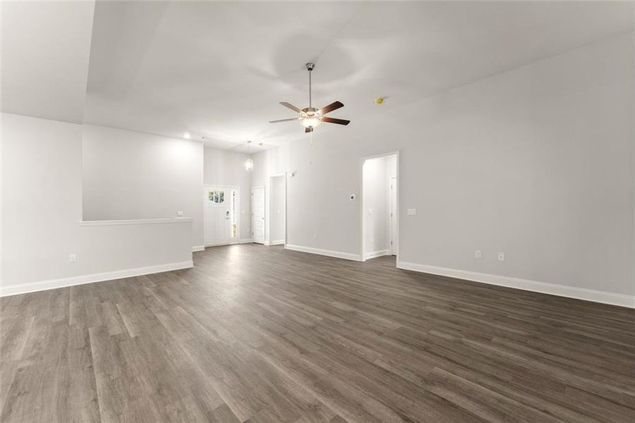 Spacious, unfurnished interior of a new home in Habersham Meadows, Demorest (Image 15).