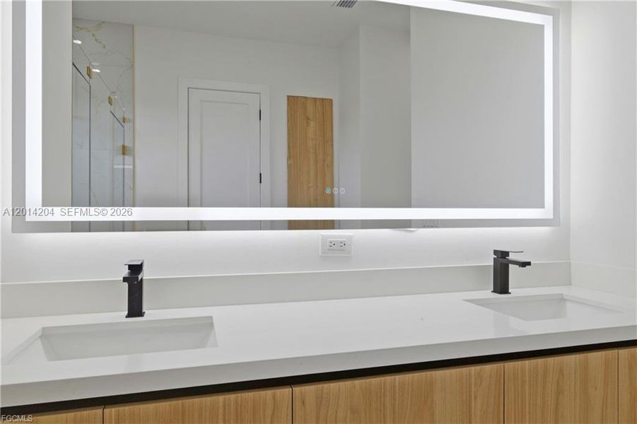 Close-up of interior finishes inside a home in , Cape Coral (Image 16).