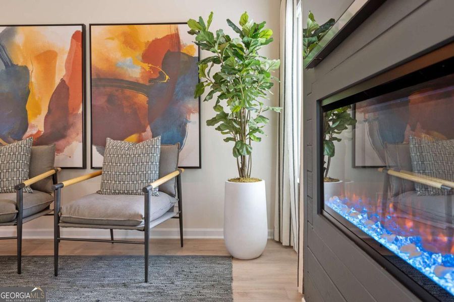 Furnished interior view inside a new home in Avalon, Perry (Image 8).