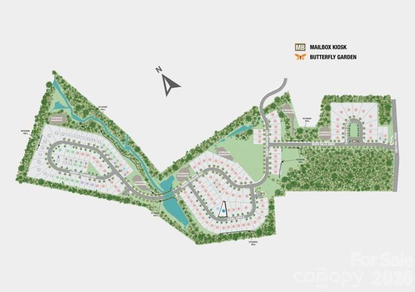 River Falls Site Map