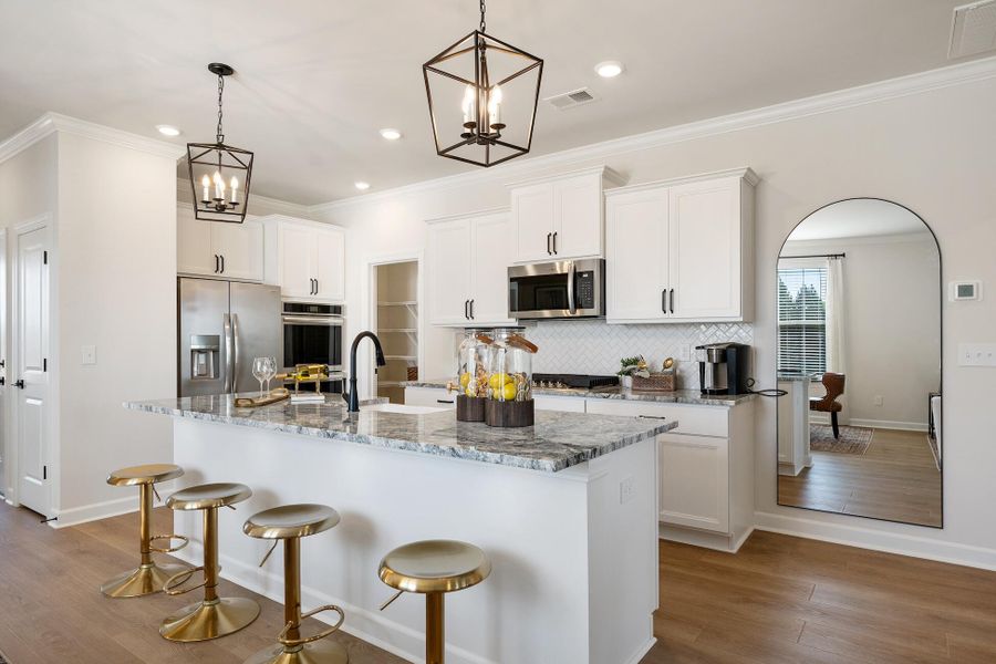 Furnished interior view inside a new home in , Summerville (Image 9).