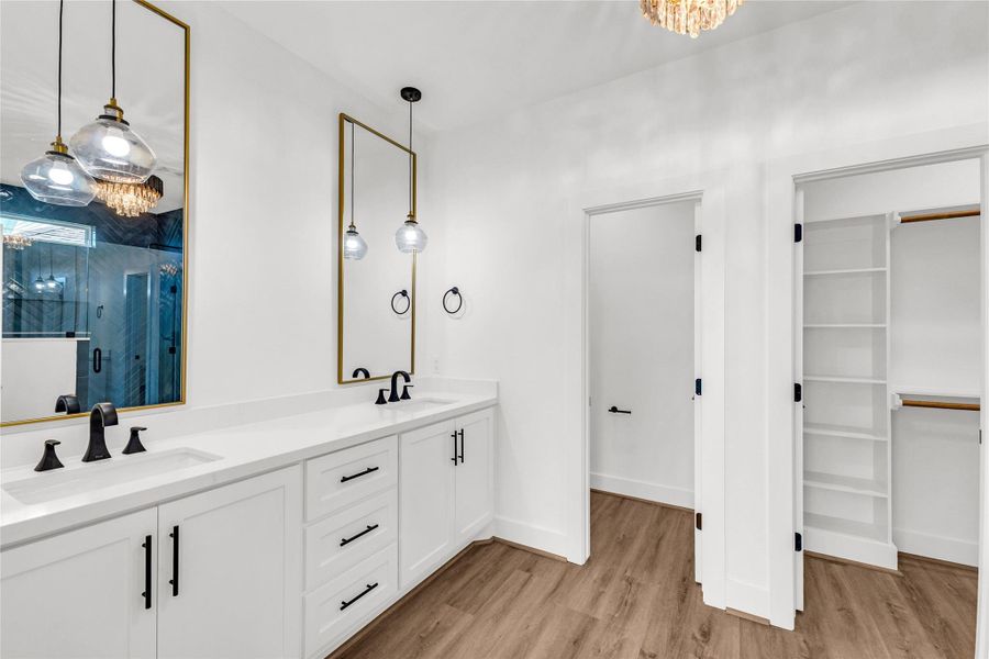 Furnished interior view inside a new home in , Crystal Beach (Image 3).