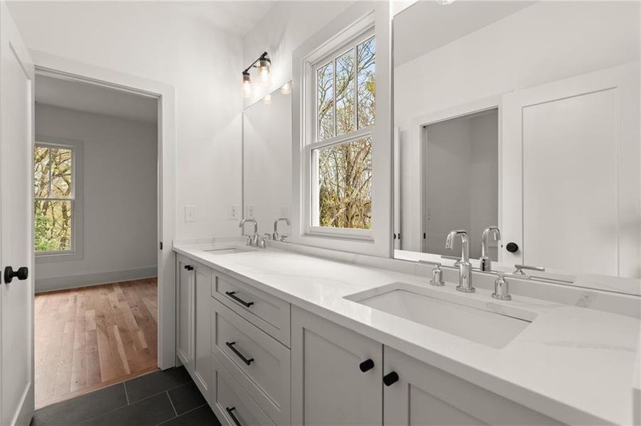 Furnished interior view inside a new home in , Atlanta (Image 14).