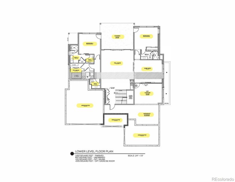 2D floor plan layout of this home in , Parker, CO (Image 4).