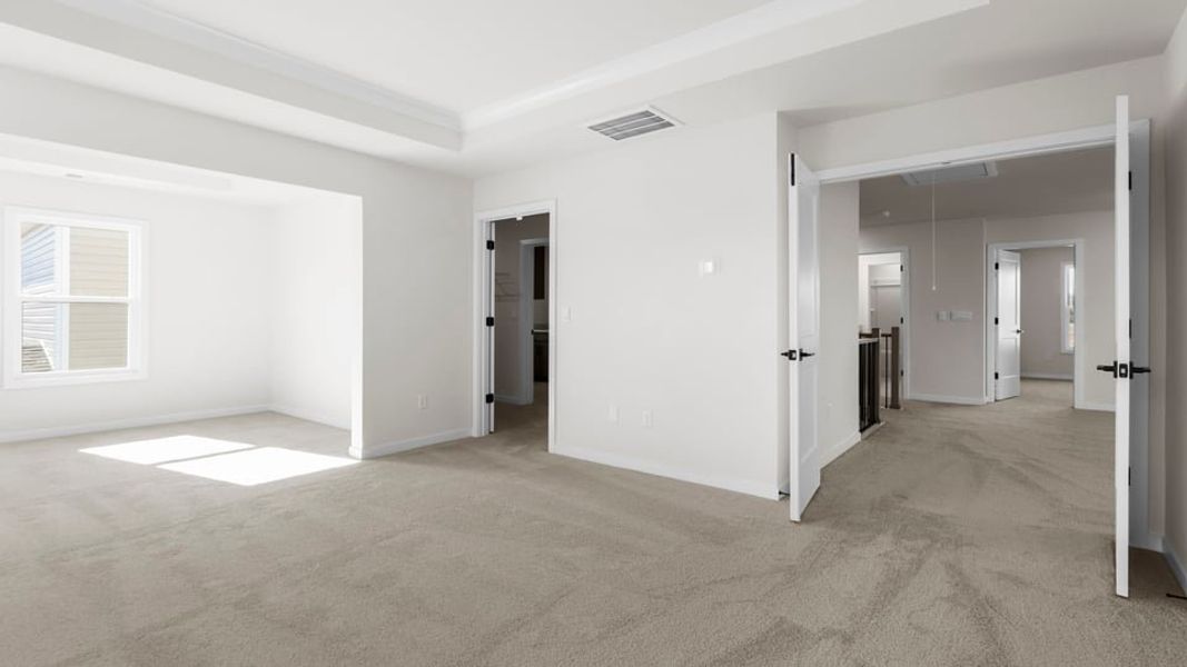 Spacious, unfurnished interior of a new home in Seven Oaks, Greenwood (Image 34). Spacious, unfurnished interior of a new home in Seven Oaks, Greenwood (Image 34).