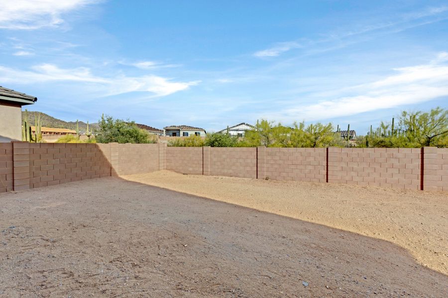 Exterior details and patio area of a home in Saguaro Reserve II, Marana (Image 2). Exterior details and patio area of a home in Saguaro Reserve II, Marana (Image 2).