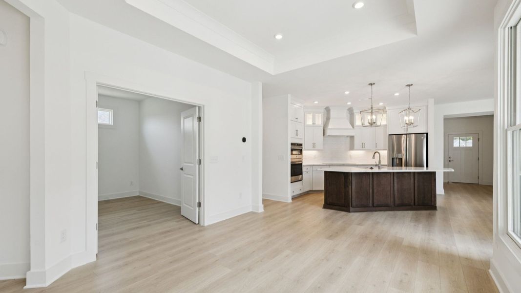 Spacious, unfurnished interior of a new home in The Courtyards at Stewarts Creek, Smyrna (Image 29).