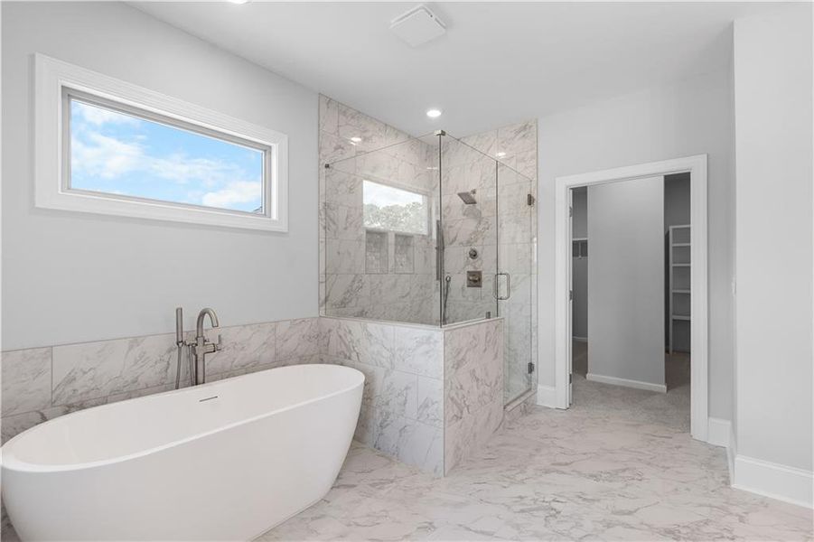 Furnished interior view inside a new home in Knollwood, Johns Creek (Image 15).