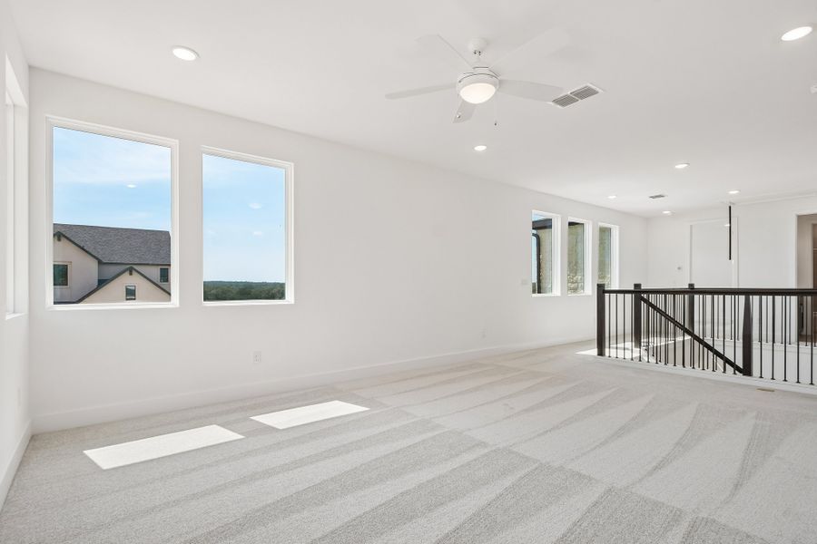 Spacious, unfurnished interior of a new home in Freedom at Anthem, Kyle (Image 19).