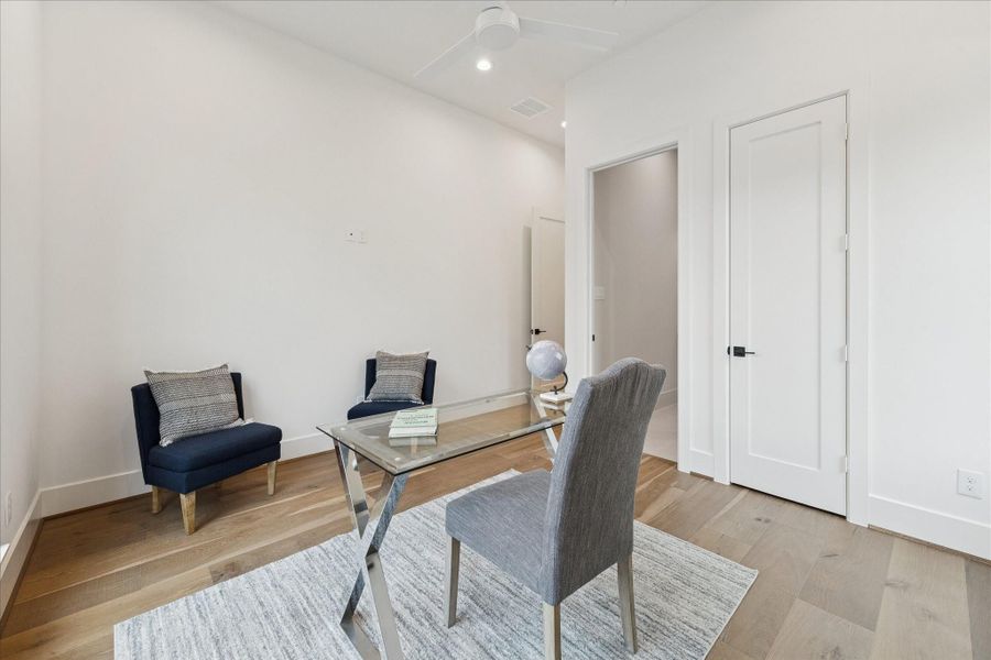 Furnished interior view inside a new home in , Spring Valley Village (Image 28). Furnished interior view inside a new home in , Spring Valley Village (Image 28).