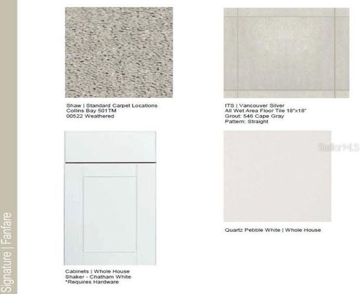 Sample of building materials used in homes in Scenic Terrace, Lake Hamilton (Image 22). Sample of building materials used in homes in Scenic Terrace, Lake Hamilton (Image 22).