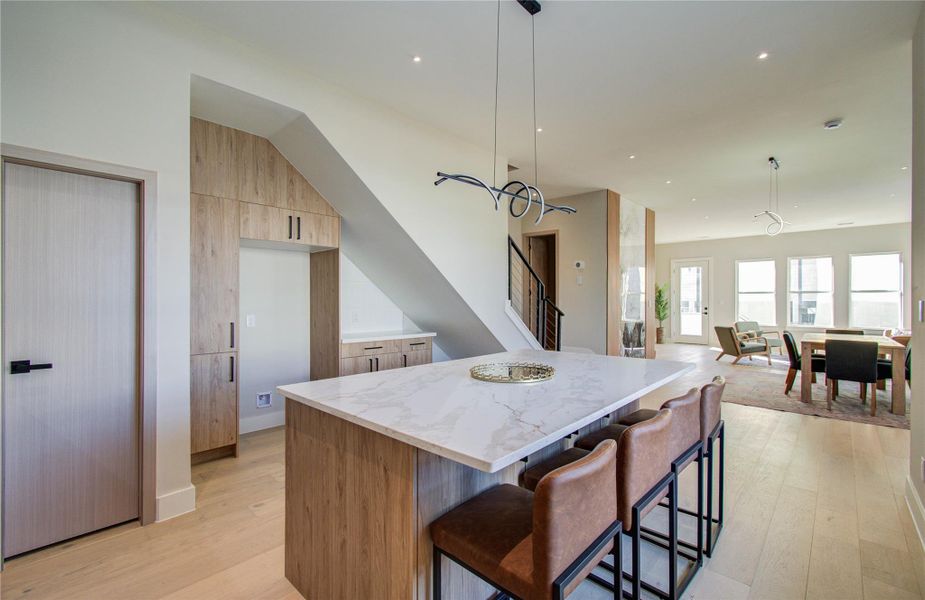 Furnished interior view inside a new home in , Houston (Image 38).