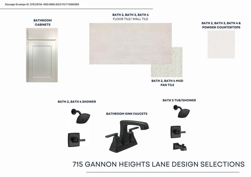 Sample of building materials used in homes in Estates at Rockhill, Frisco (Image 5). Sample of building materials used in homes in Estates at Rockhill, Frisco (Image 5).