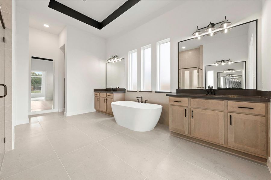 Furnished interior view inside a new home in ARTAVIA®, Conroe (Image 7).