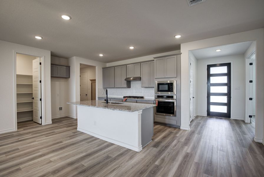 Representative furnished interior of a home built from the The Lanier F by Davidson Homes LLC in The Reserve at Potranco Oaks, Castroville (Image 5).