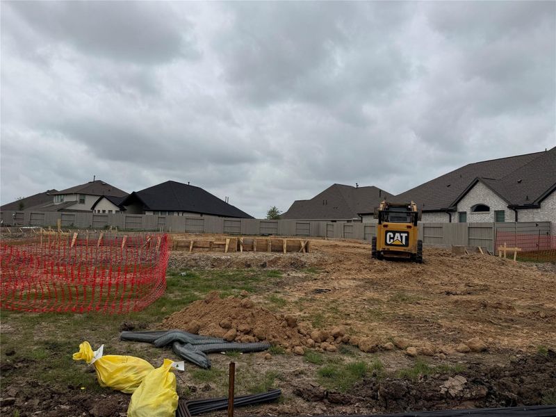Site preparation for new homesites in Pomona, Manvel (Image 4).