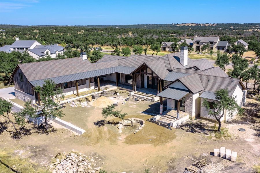Exterior details and patio area of a home in , Fredericksburg (Image 3).