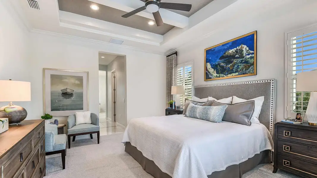 Furnished interior view inside a new home in Windward Real Estate and Homes for Sale in Sarasota, FL - Neal Communities, Lakewood Ranch (Image 14).