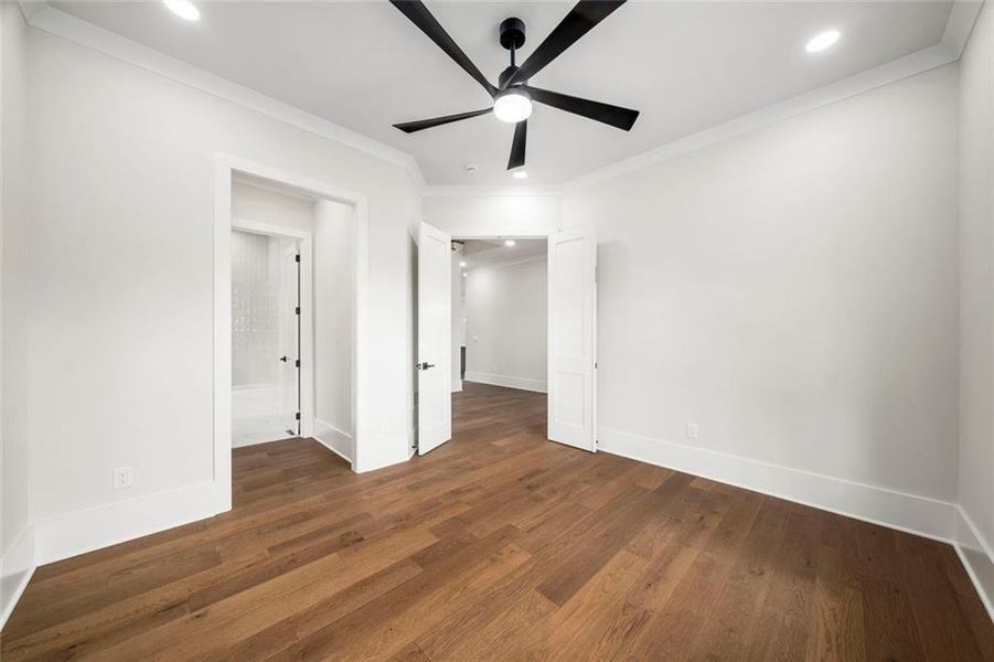 Spacious, unfurnished interior of a new home in , Atlanta (Image 42).
