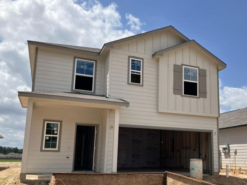 In-progress construction of a new home in Maple Heights, Porter, TX (Image 20). In-progress construction of a new home in Maple Heights, Porter, TX (Image 20).